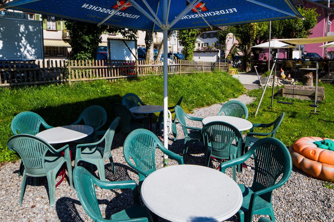 Hotel Restaurant Simplon Frutigen Exterior foto